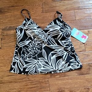 NWT Wrap tankini top